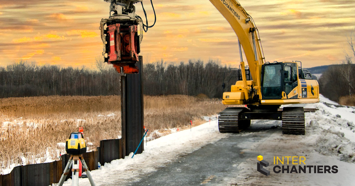 INTER CHANTIERS | Génie civil, canalisations, excavation et routes